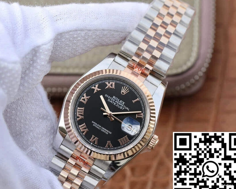 36MM Rolex 116231 Gold Rose Datejust GM Factory 0127